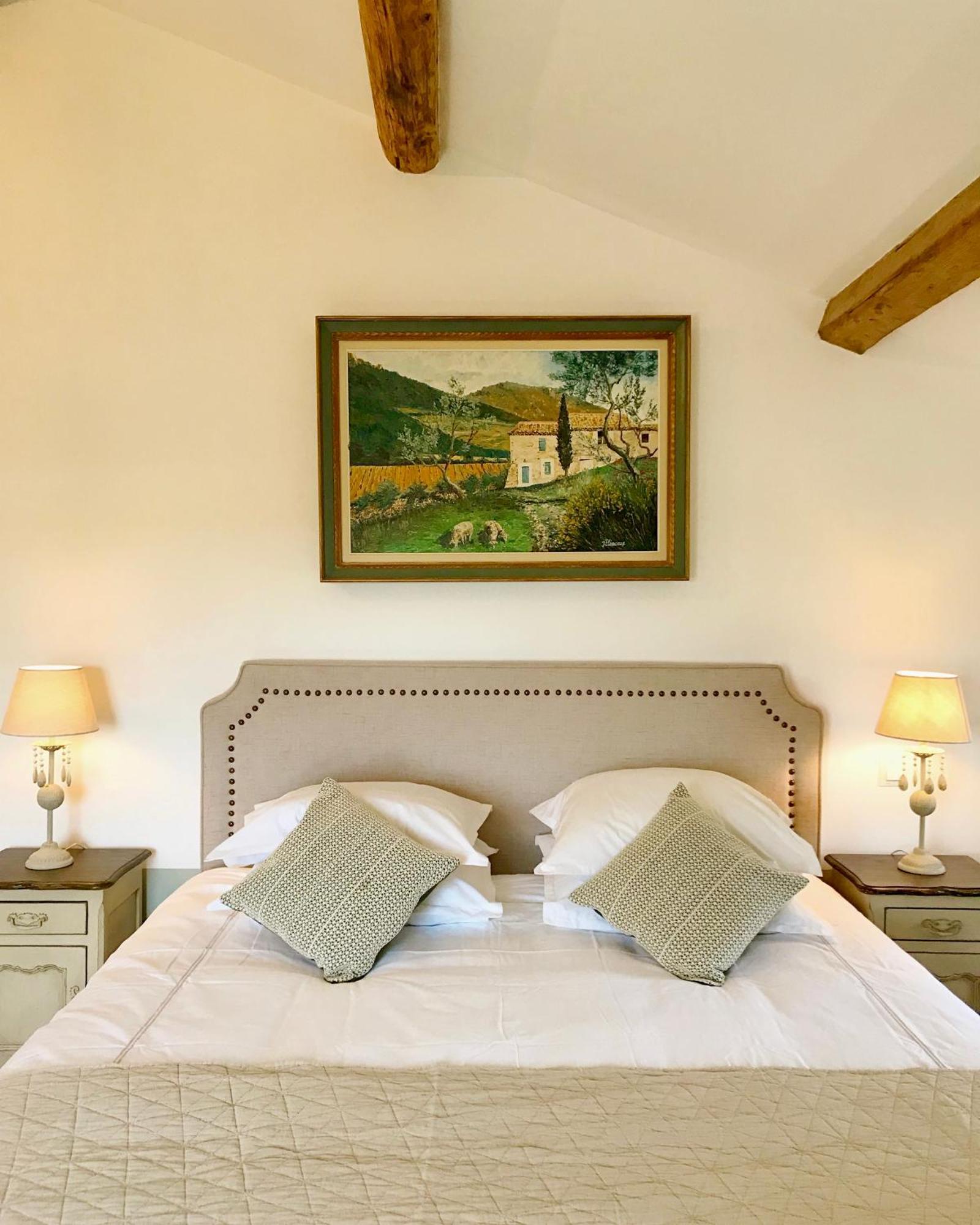 Domaine De La Brave Bed & Breakfast แปร์นส์-เลส์-ฟงแตนส์ ภายนอก รูปภาพ