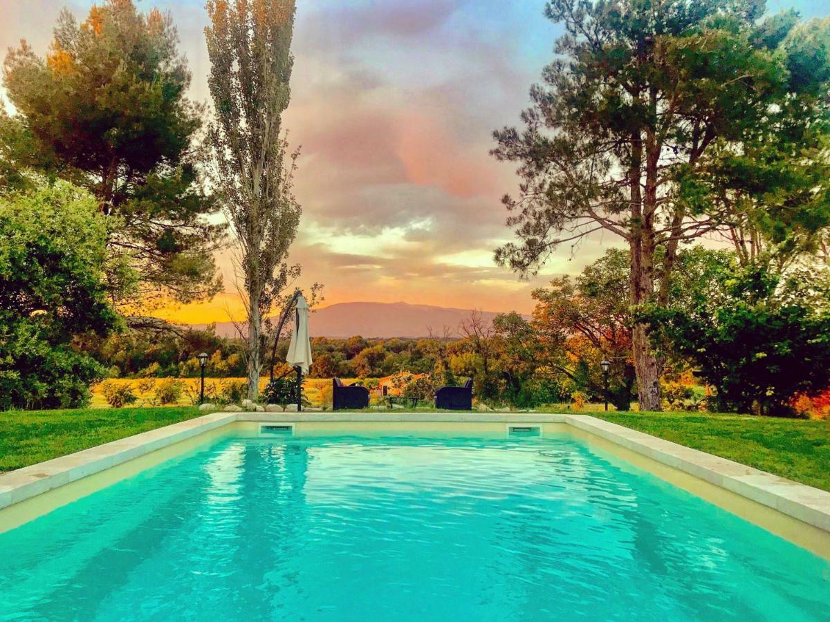 Domaine De La Brave Bed & Breakfast แปร์นส์-เลส์-ฟงแตนส์ ภายนอก รูปภาพ